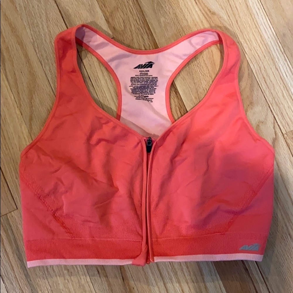 Avia Front Zip Bra